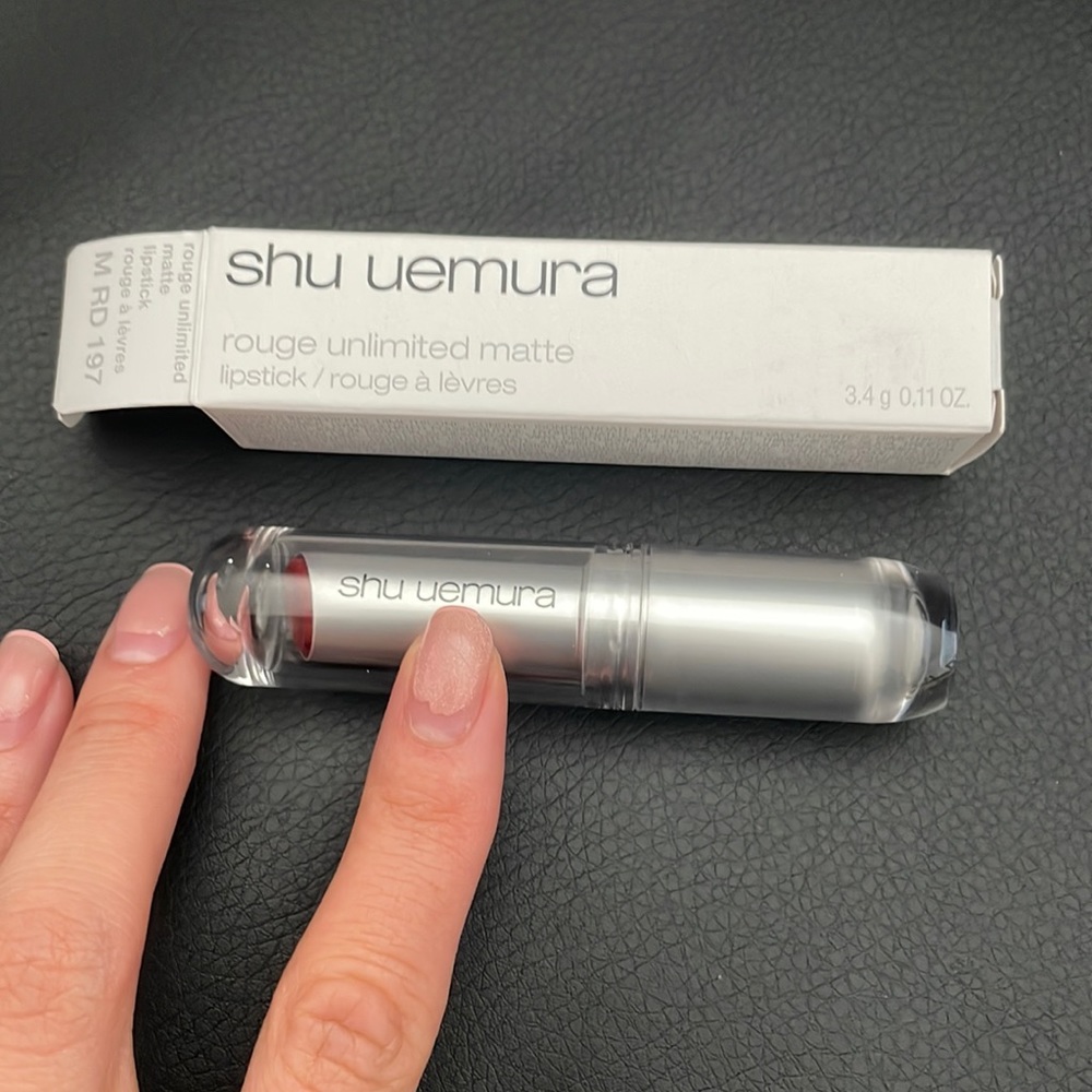 Shu Uemura rouge unlimited lipstick